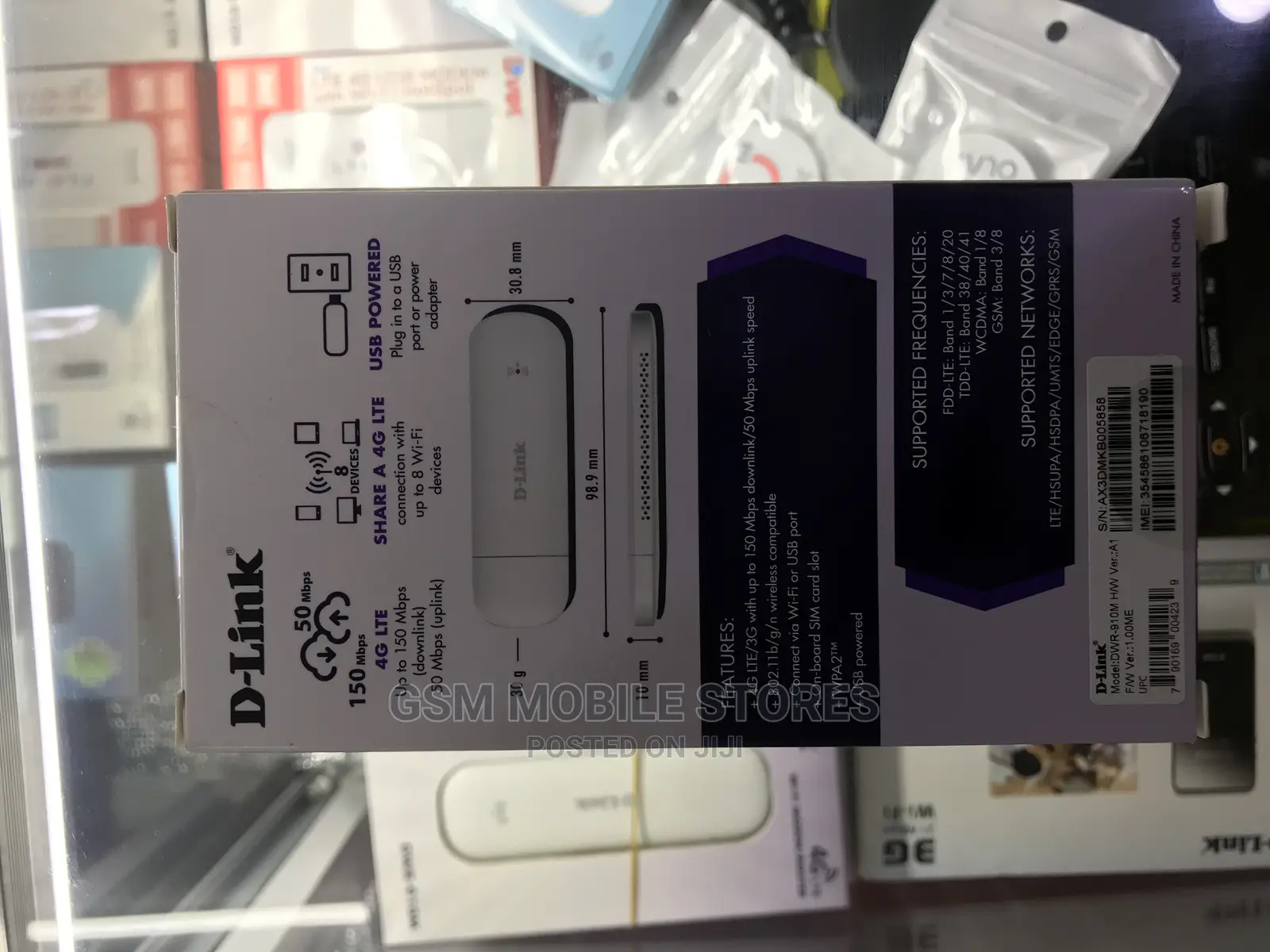 D-Link DWR-910M 4GLTE Wifi Modem Dongle