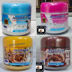 ORIGINAL Asantee Spa Salt Exfoliating Face and Body Scrubs