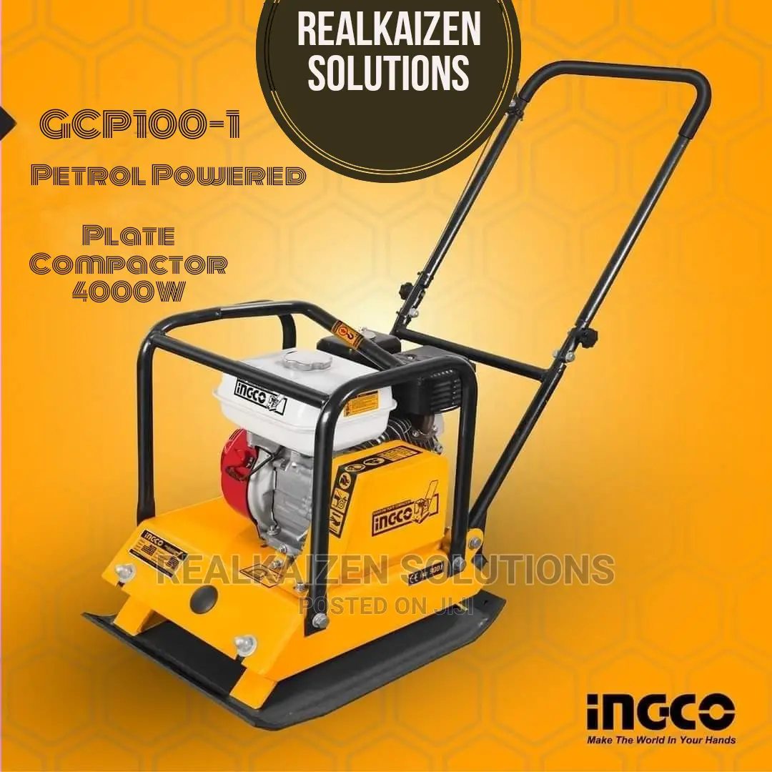 Ingco 6.5HP Petrol Powered Plate Compactor 4800W