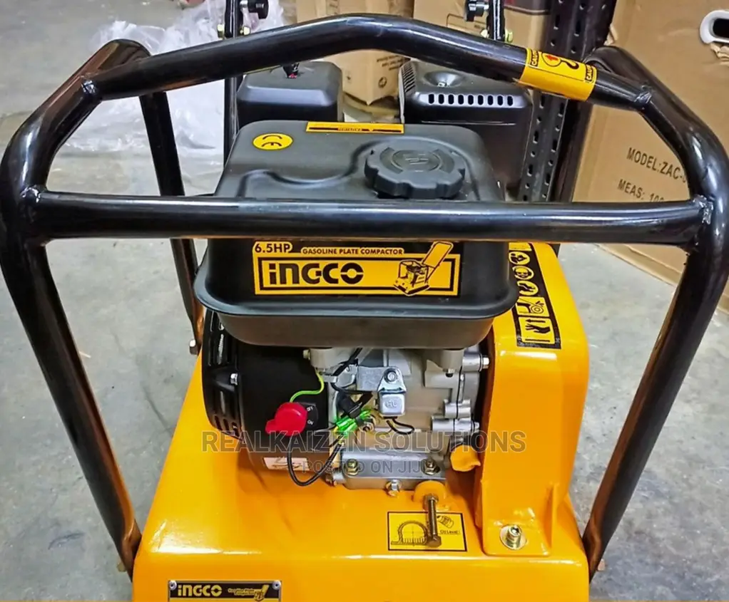 Ingco 6.5HP Petrol Powered Plate Compactor 4800W