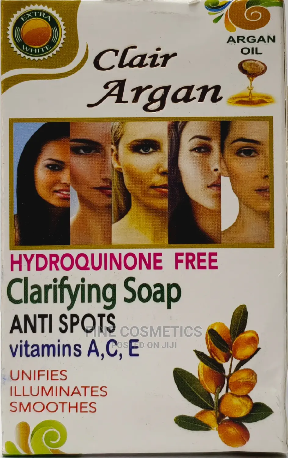 Clair Argan Clarifying Beauty Soap With Argan Oils