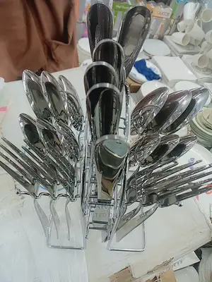 Cutlery Set (24pcs and a Stand)