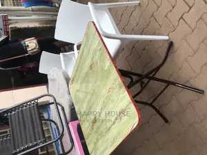 Foldable Reading Table and Chair