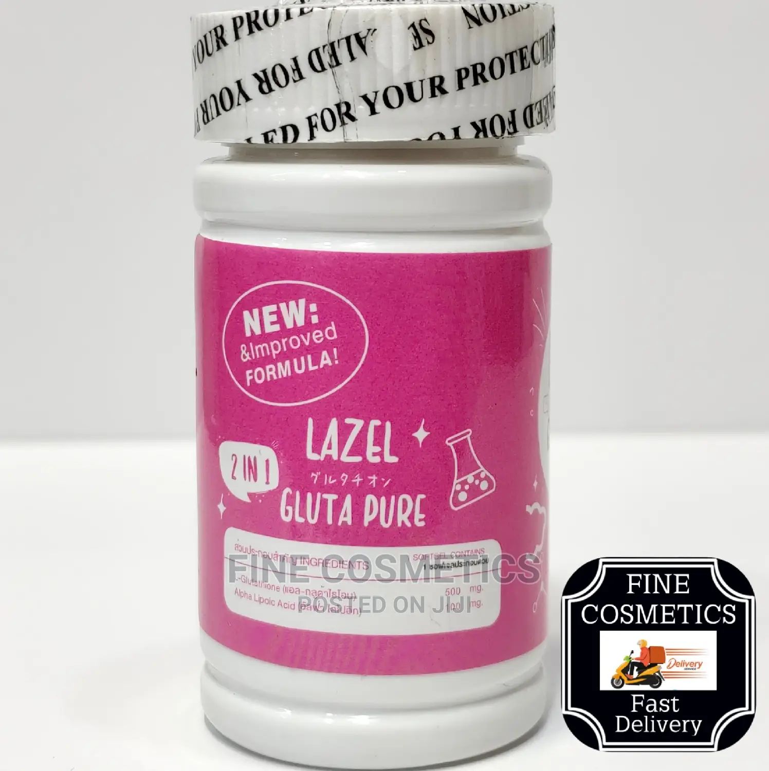 LAZEL Pure Gluta 2-In-1 Speed White Complete Dose 30 Tabs