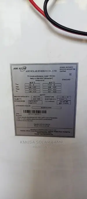 160w Asse Solar Panels