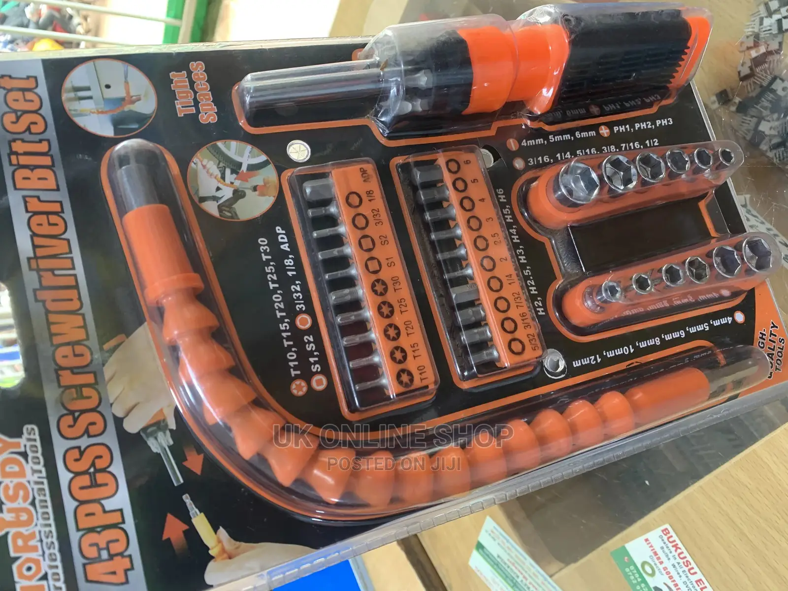 43 Piece Screw Driver Set
