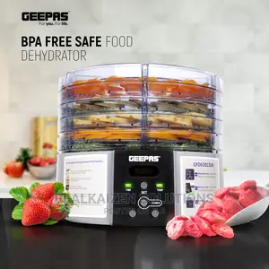 Geepas 5 Dry Layers Digital Food Dehydrator 520W