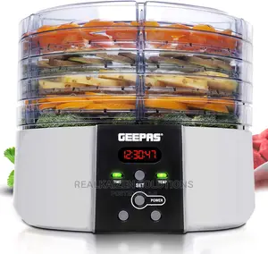 Geepas 5 Dry Layers Digital Food Dehydrator 520W