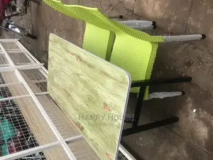 Set of Table and Two Chairs