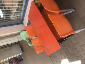 Set of Table and 4 Plastic Chairs