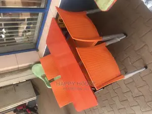 Set of Table and 4 Plastic Chairs