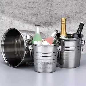 Stainless Steel Ice Buckets