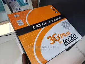 3G+ PLUS by Lecxo Cat 6E Utp Networking Cable 100 Mtr