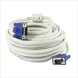 Vga Cable -10 Meters - White