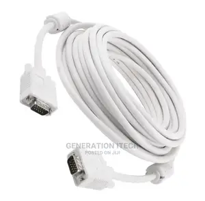 Vga Cable -10 Meters - White