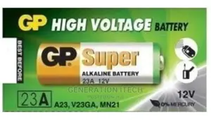 12v 23A -Alkaline Battery High Voltage- Gp Super