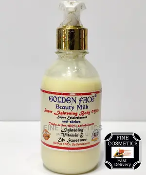 GOLDEN FACE BEAUTY MILK Super Lightening Body Milk Lotion