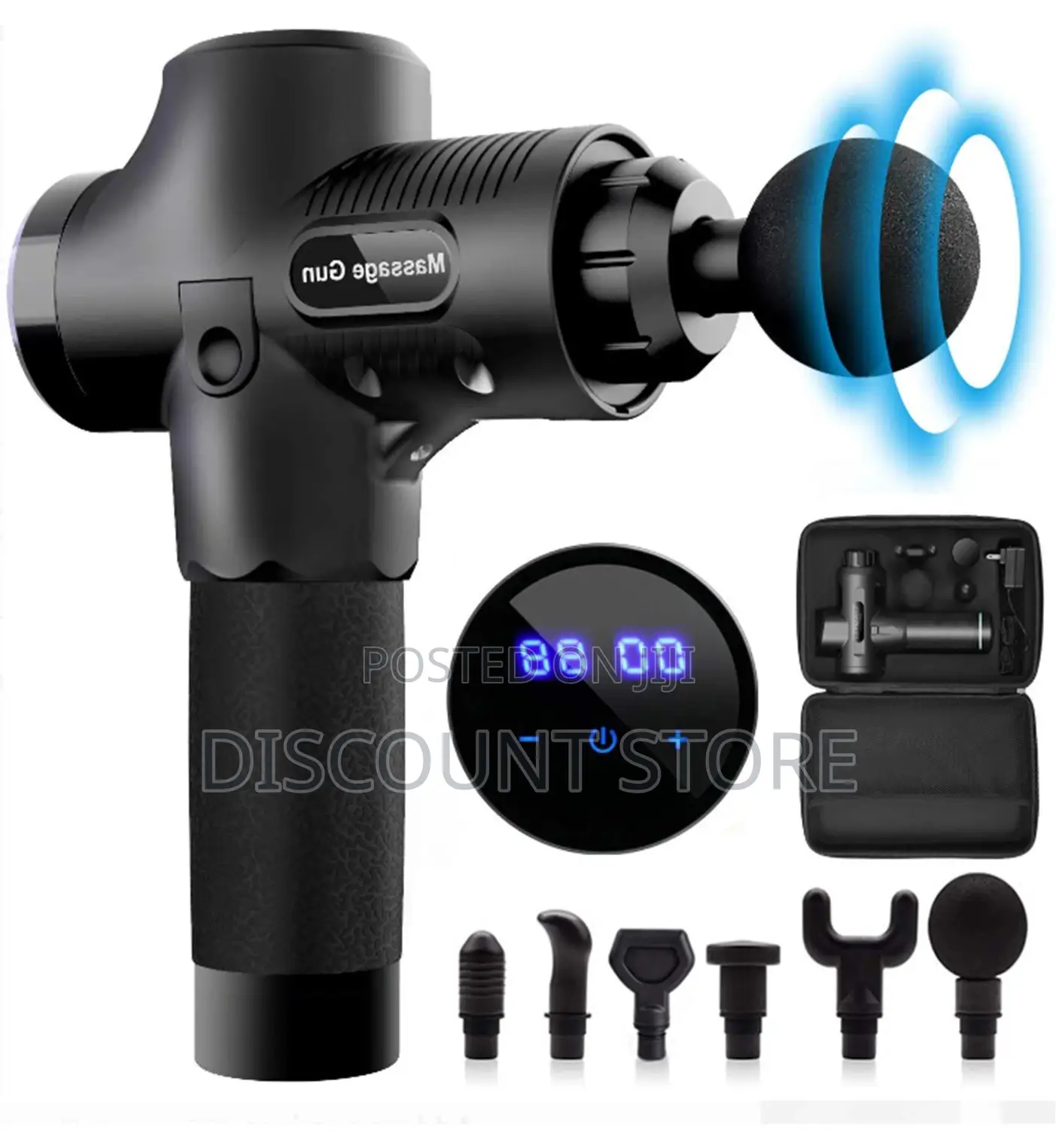 Led Touch Screen Fascial Massage Guns.