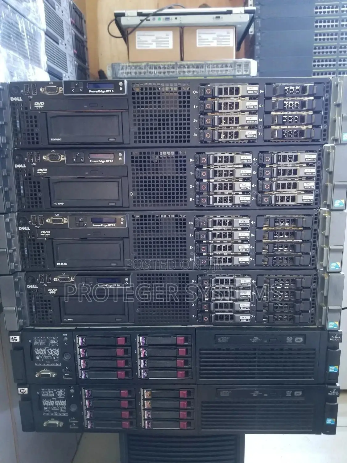 Server Dell PowerEdge R710 32GB Intel Xeon HDD 2T