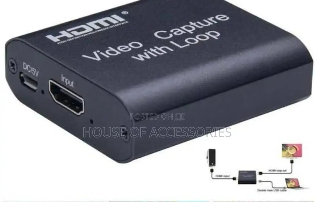 Hdmi Video Capture Card With Loop Out