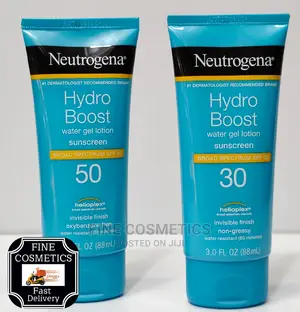 Neutrogena Hydro Boost Water Gel Sunscreen Lotion Spf30 / 50
