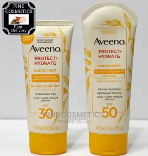 Aveeno Protect + Hydrate Sunscreen Face Lotion SPF 50 / 30
