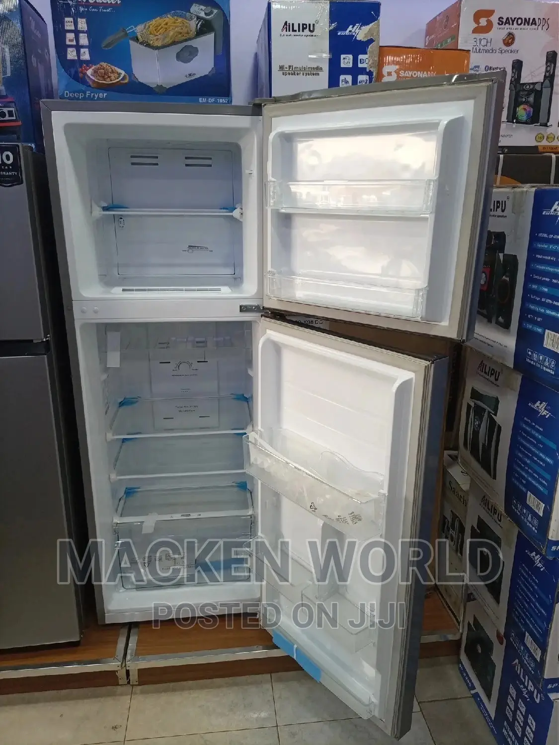 295L Hisense Double Door Fridge