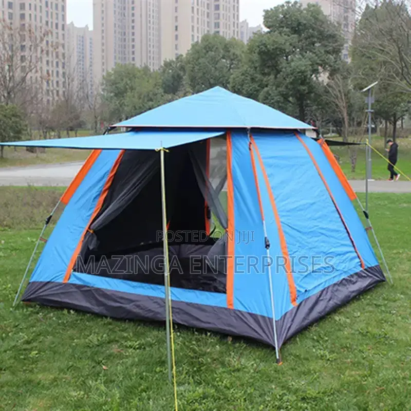 6-8people Well Ventilated Automatic Tent
