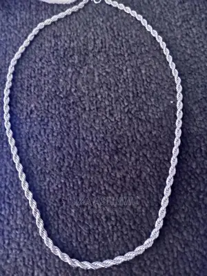 Men's Quality Silve Rope Necklaces Available