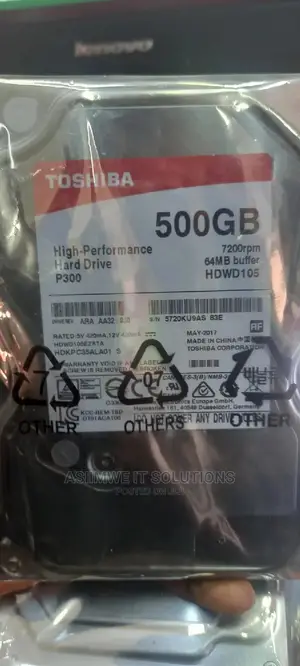 500GB Desktop Hard Drive