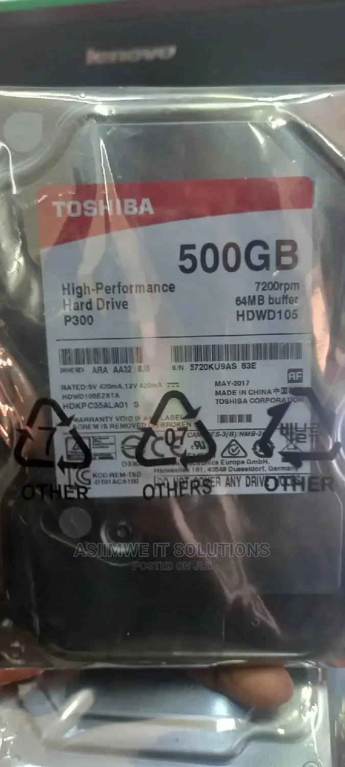 500GB Desktop Hard Drive