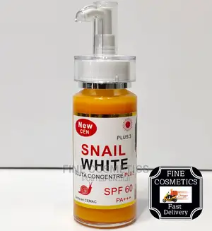 Snail White Concetrated Gluta Plus SPF 60 Whitening Cream