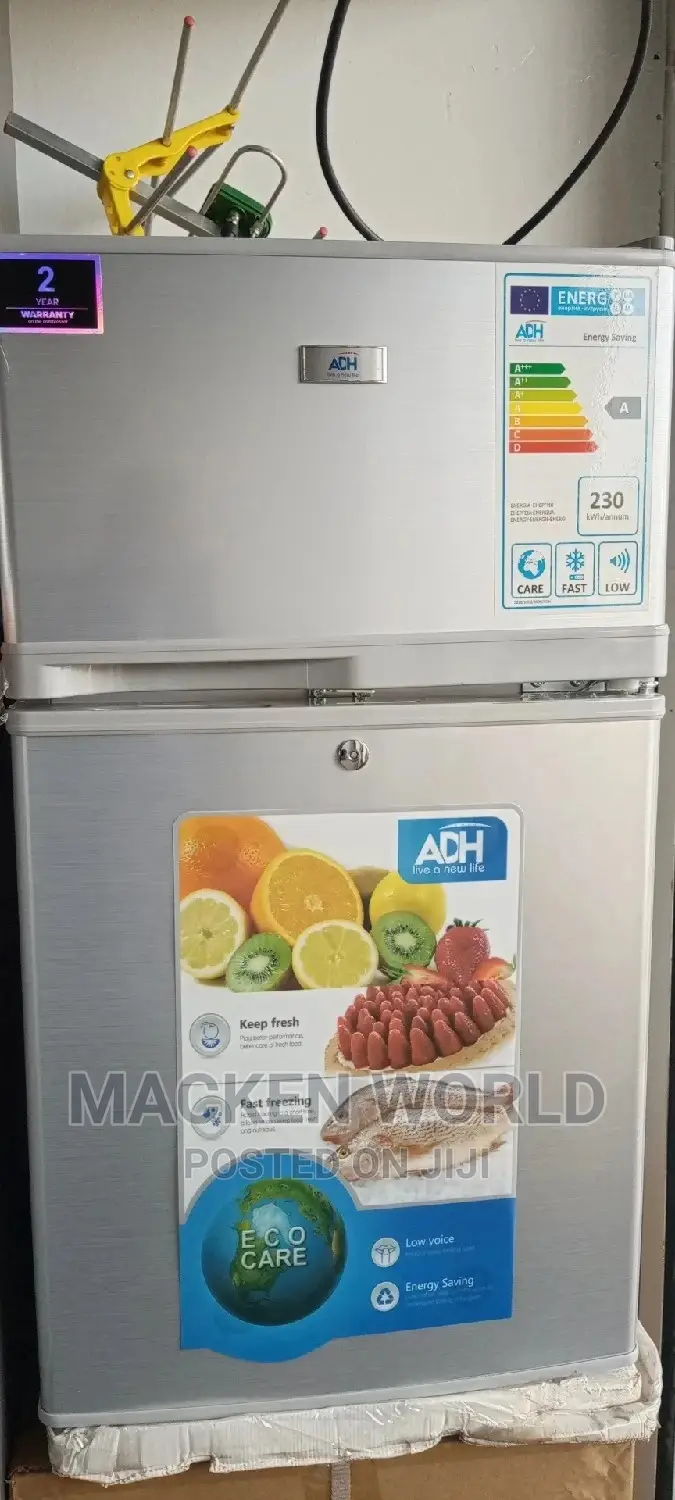 98L ADH Double Door Fridge New