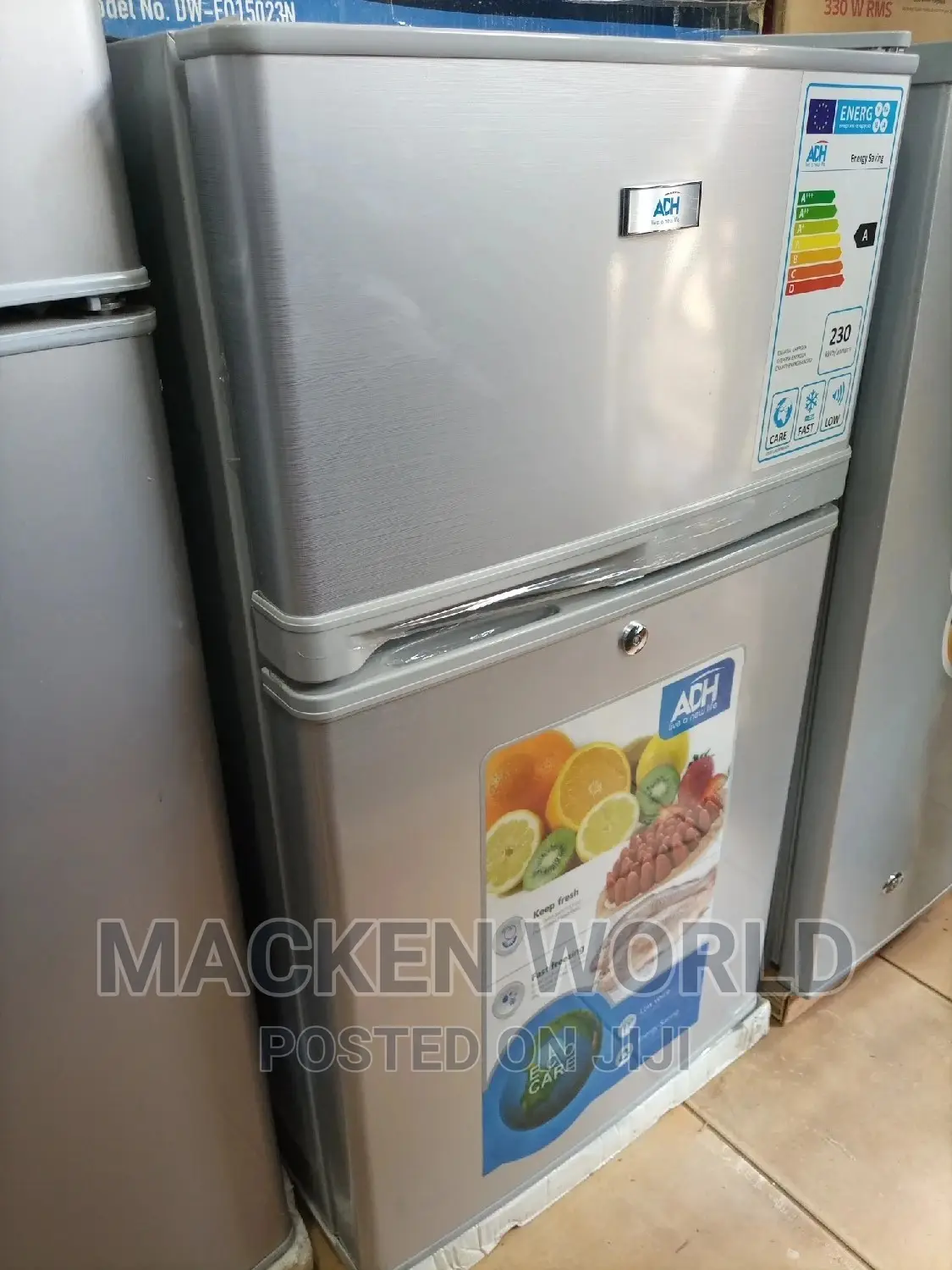 98L ADH Double Door Fridge New