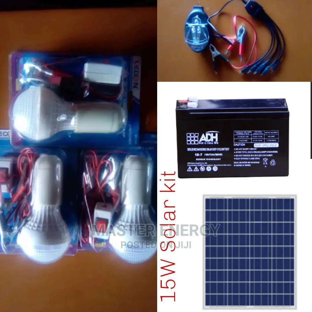 15W Solar System Full Kit