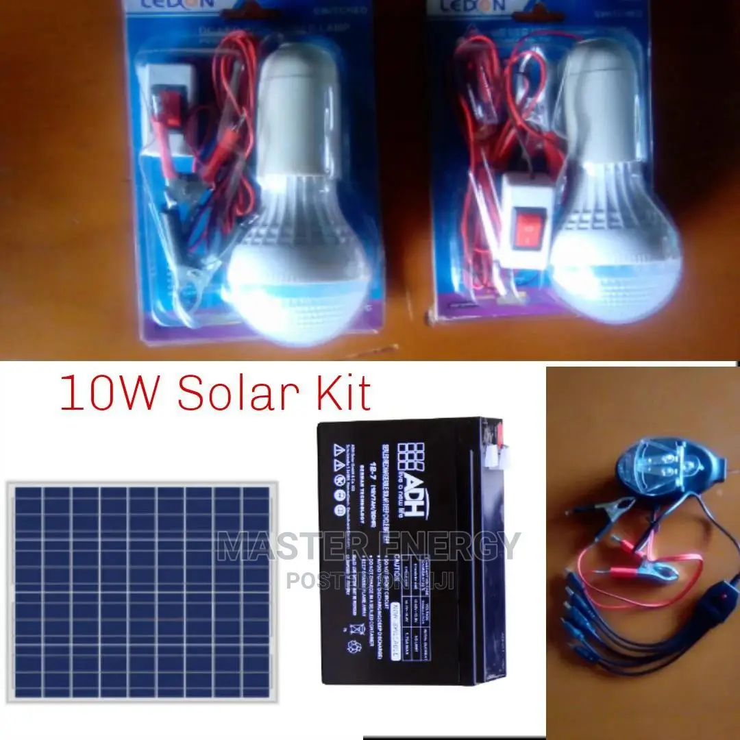 10W Solar System Full Kit