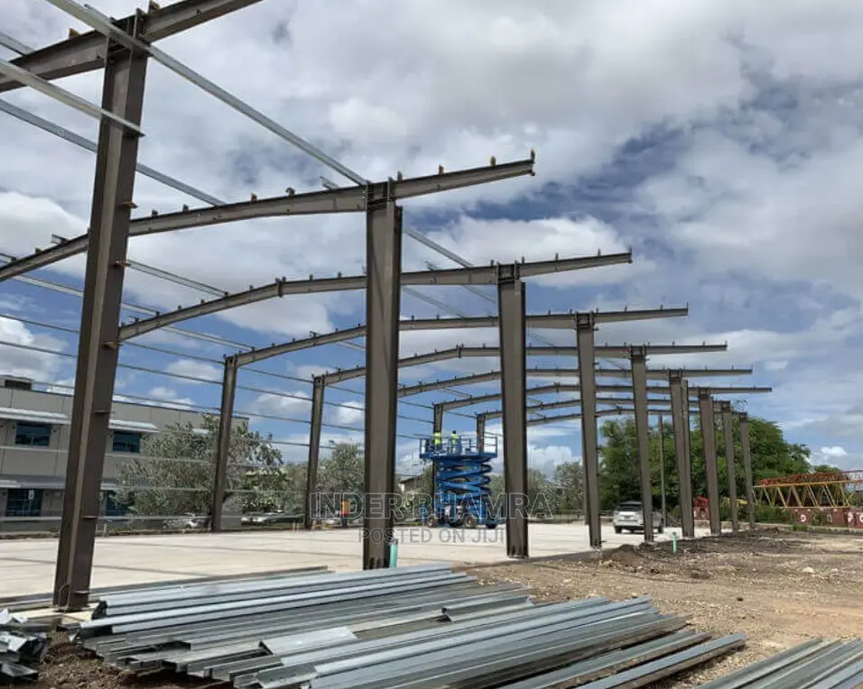 Steel Warehouse Constuction And Installation