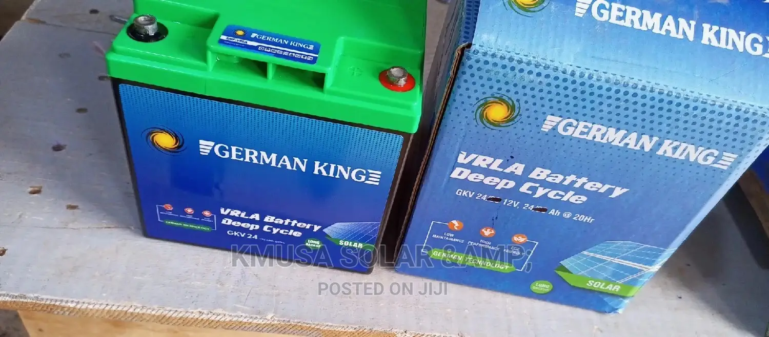 24ah Germany King Solar Battery