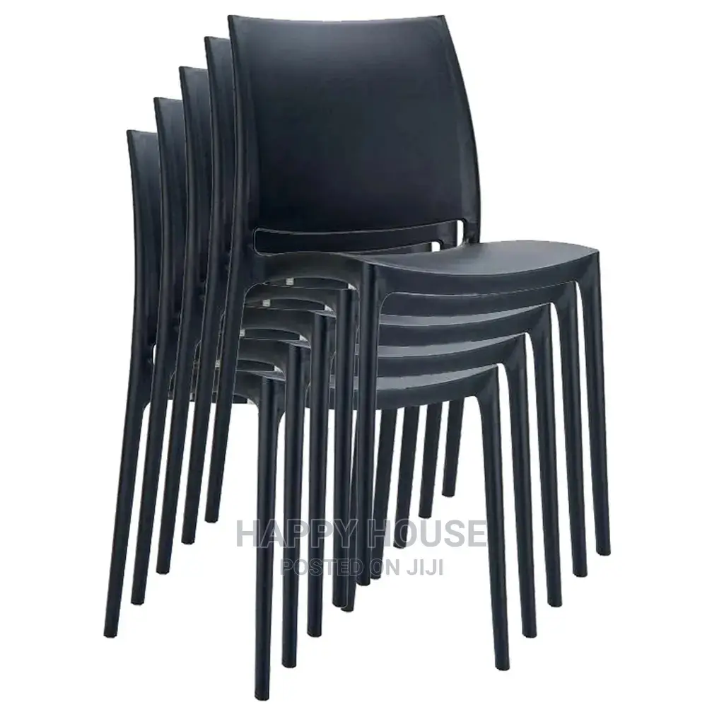 Black Plastic Nice Chairs