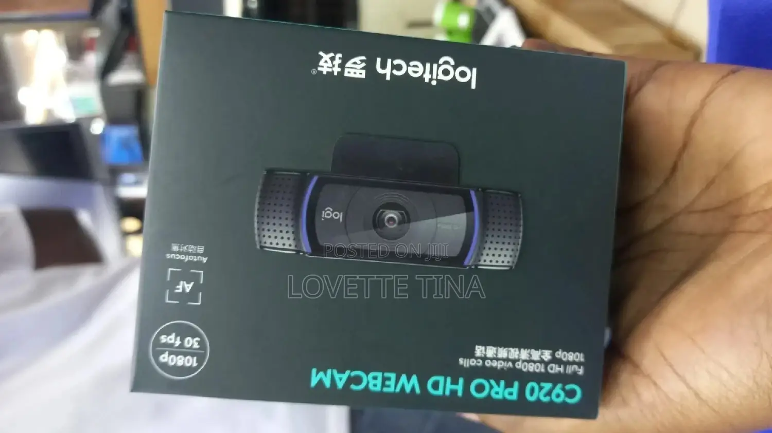 C920 Logitech Webcam 1080p