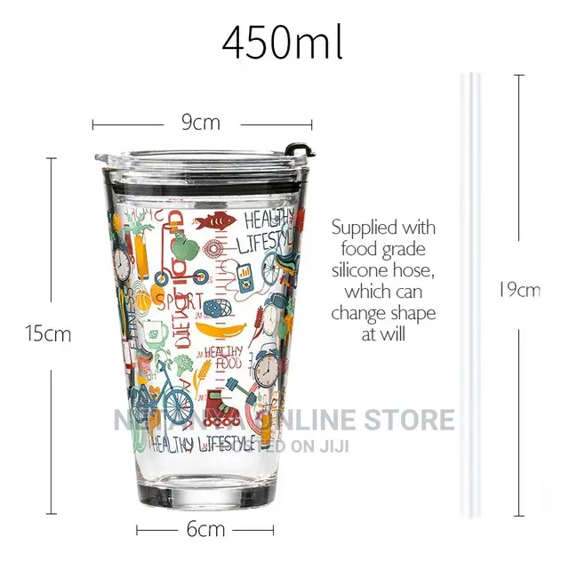 3in1 High Quality Glass Mug.