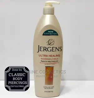 ORIGINAL Jergens Ultra Healing Extra Dry Skin Lotion 600ml