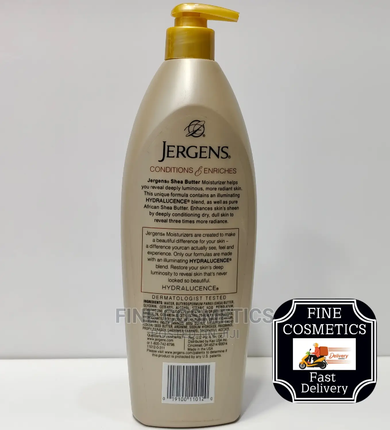 ORIGINAL Jergens Deep Conditioning Shea Butter Lotion 600ml