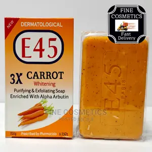 ORIGINAL E45 SOAP 3X Carrot Whitening and Exfoliating Soap