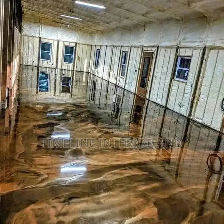 Reflector Epoxy Floor System.