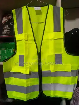 Pocket&Zip Reflector Jackets(Lemon Green & Orange)