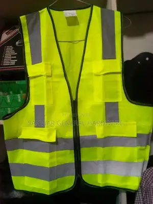 Pocket&Zip Reflector Jackets(Lemon Green & Orange)