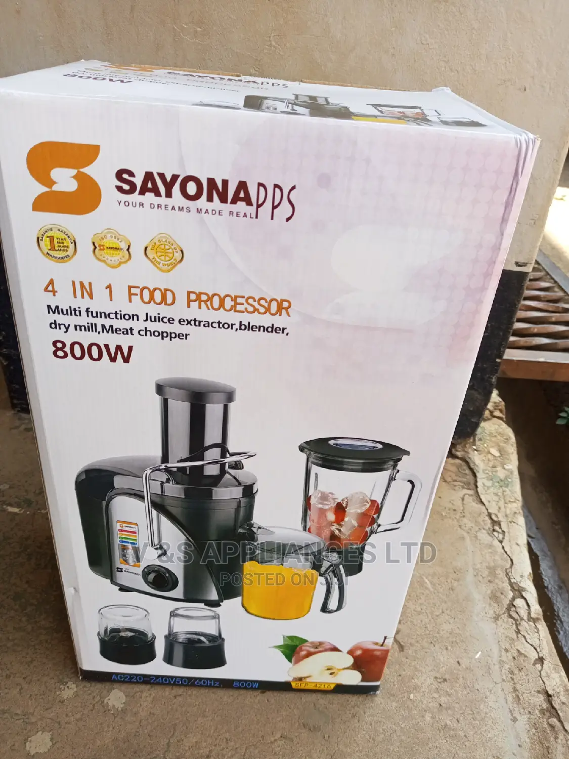 Sayona Juice Extractor Blender