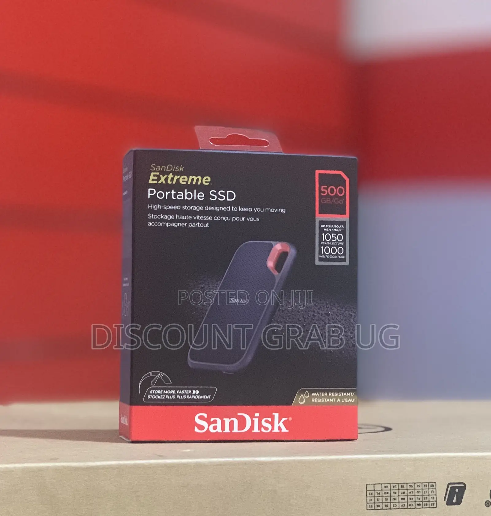 Sandisk Extreme Portable 500gb External SSD