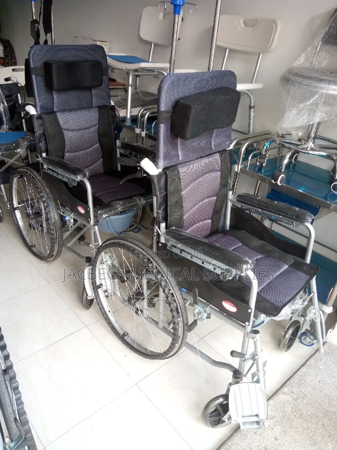 Wheelchair With Backrest